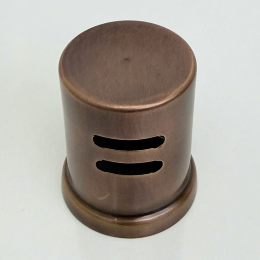 Antique Copper Dishwasher Air Gap Cover
