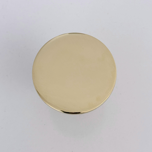 Unlacquered Brass Sink Hole Cover