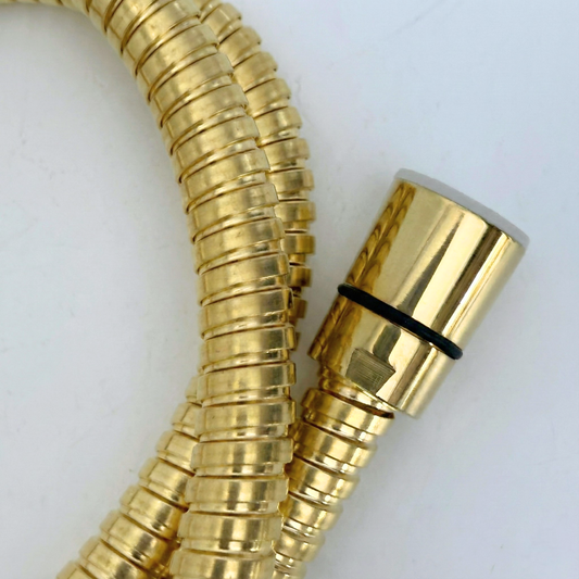 Unlacquered Brass Hose, Brass Shower Handheld Hose, Brass Sprayer Hose, Brass Flexible