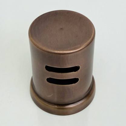 Antique Copper Dishwasher Air Gap Cover