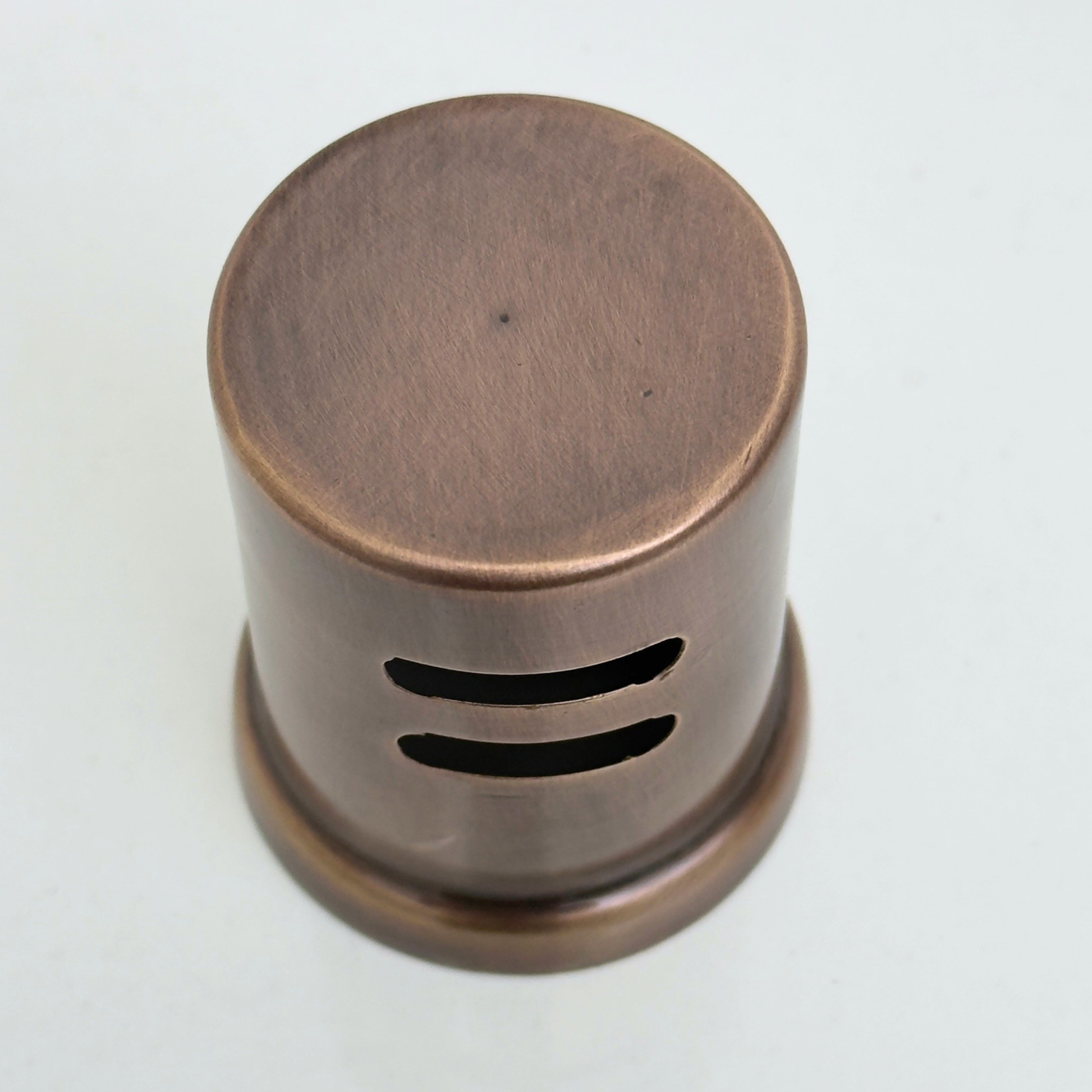 Antique Copper Dishwasher Air Gap Cover
