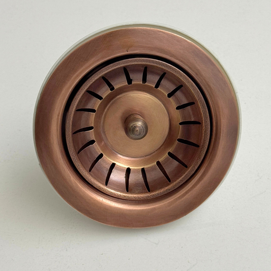Antique Copper Sink Strainer