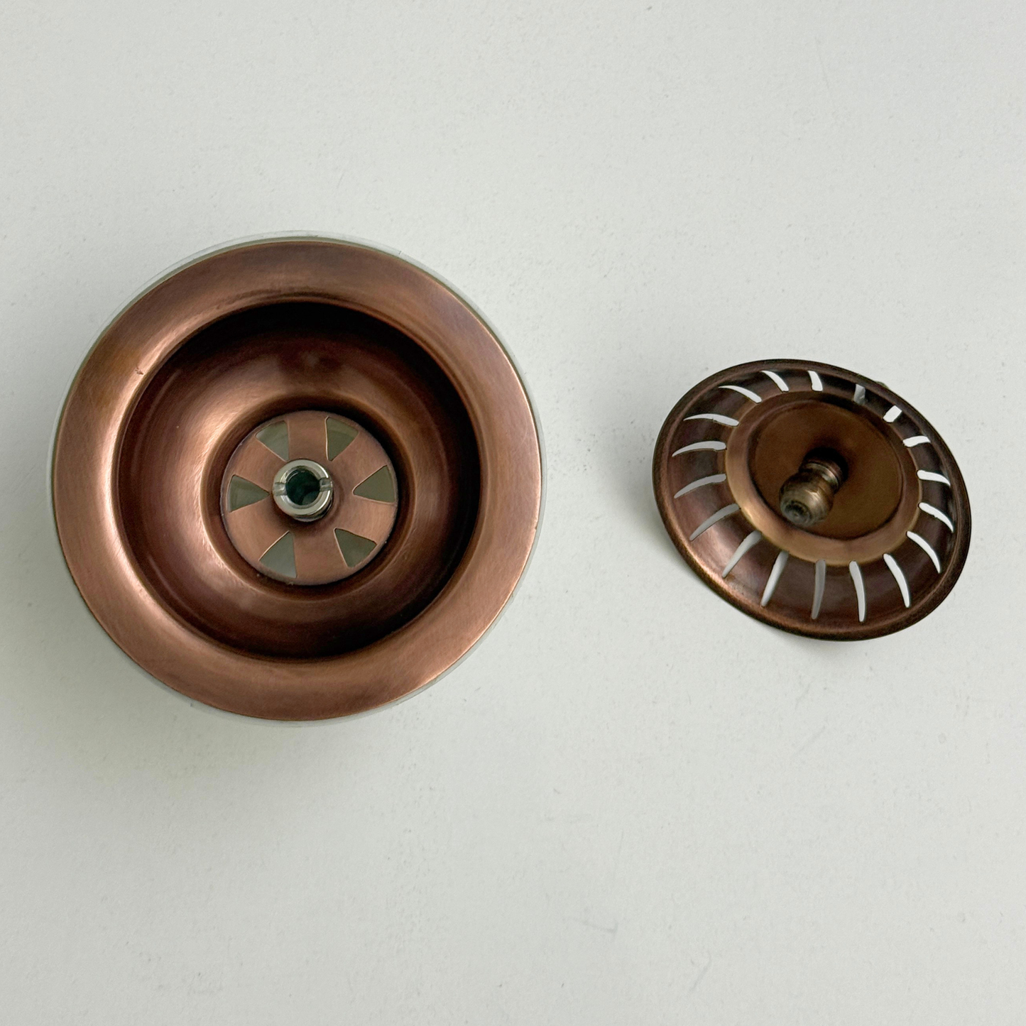 Antique Copper Sink Strainer