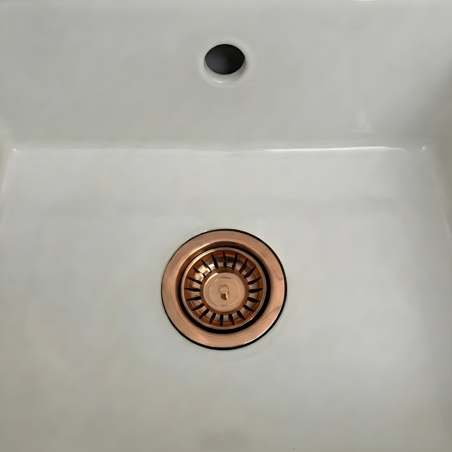 Pure Copper Sink Strainer, Solid Copper Kitchen Strainer