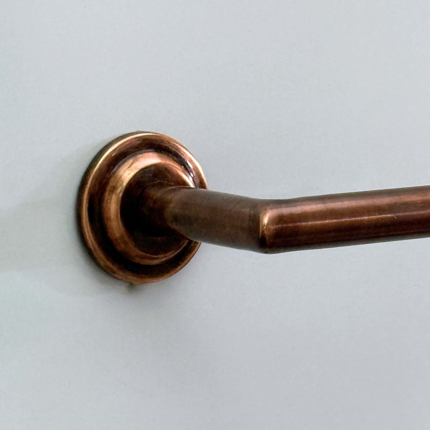 Antique Copper Wall Mount Toilet Paper Holder, Solid Copper Toilet Roll Holder
