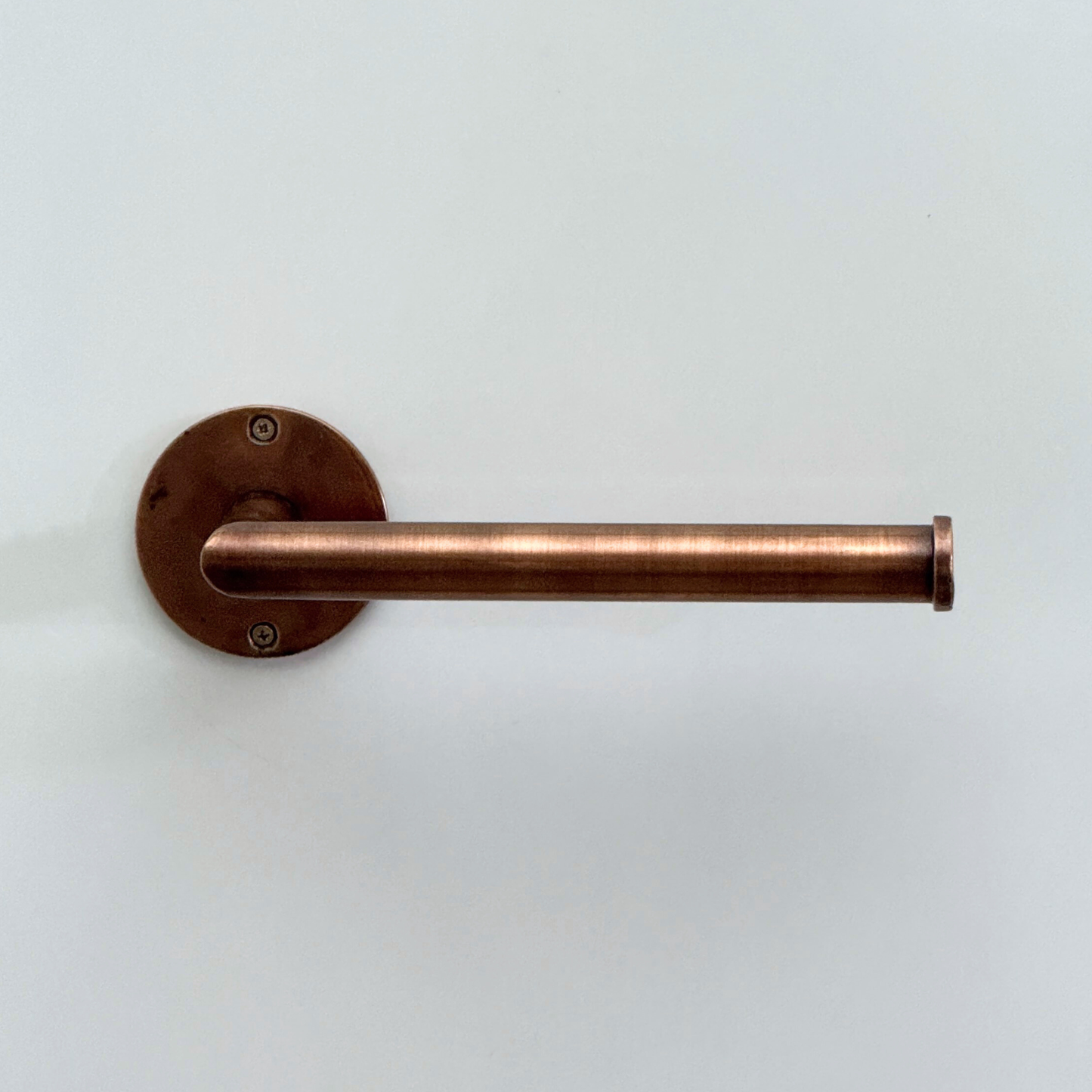 Antique Copper Toilet Paper Holder, Solid Copper Wall Mount Toilet Roll Holder