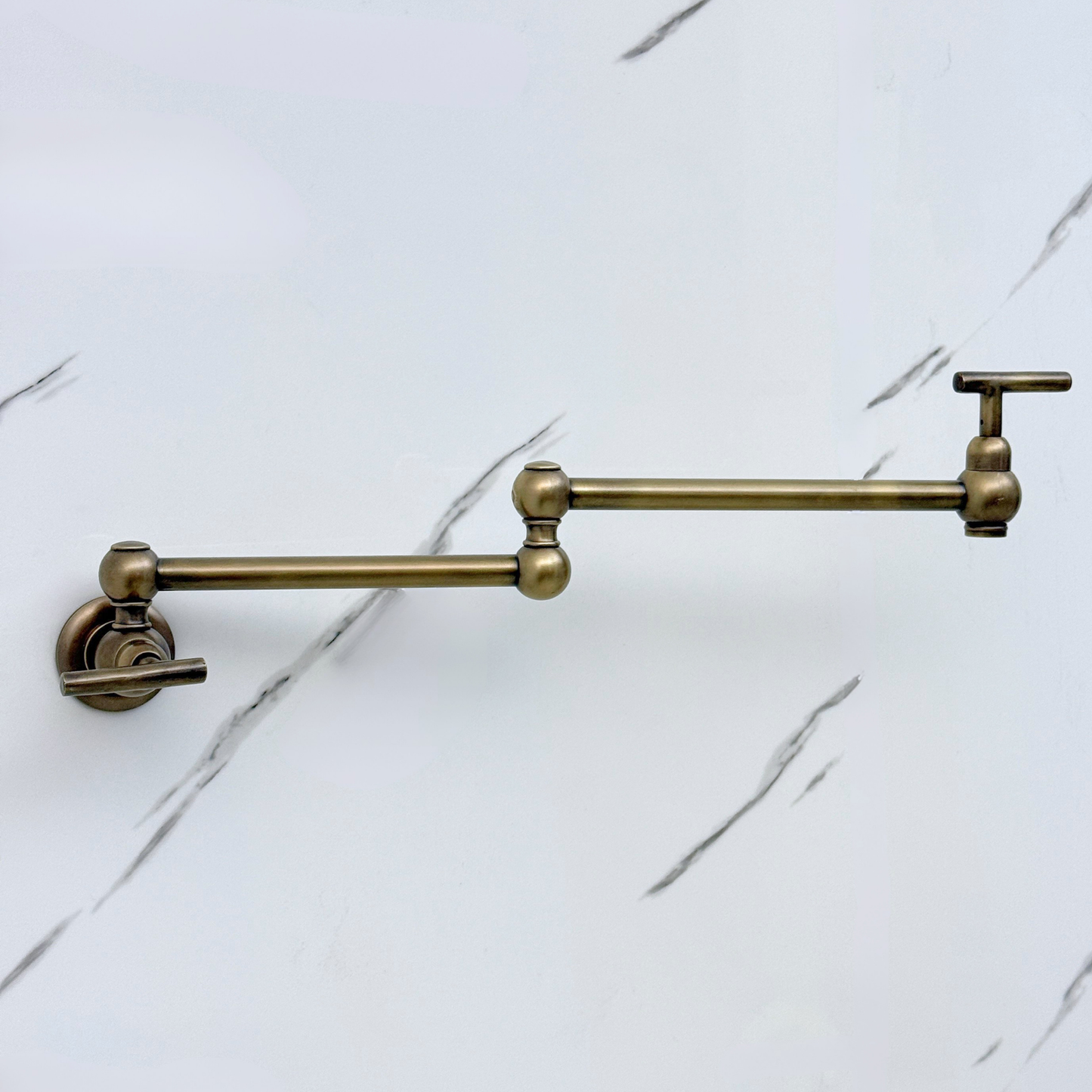 Oil Rubbed Bronze Pot Filler, Wall Mount Kitchen Faucet