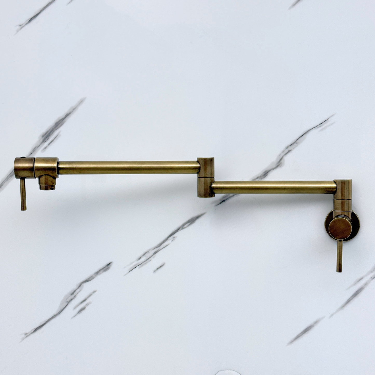 Oil Rubbed Bronze Pot Filler, Wall Mount Kitchen Faucet
