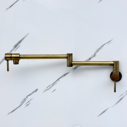 Oil Rubbed Bronze Pot Filler, Wall Mount Kitchen Faucet