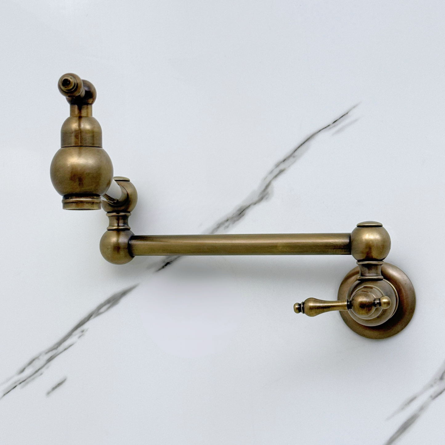 Oil Rubbed Bronze Pot Filler, Wall Mount Kitchen Faucet