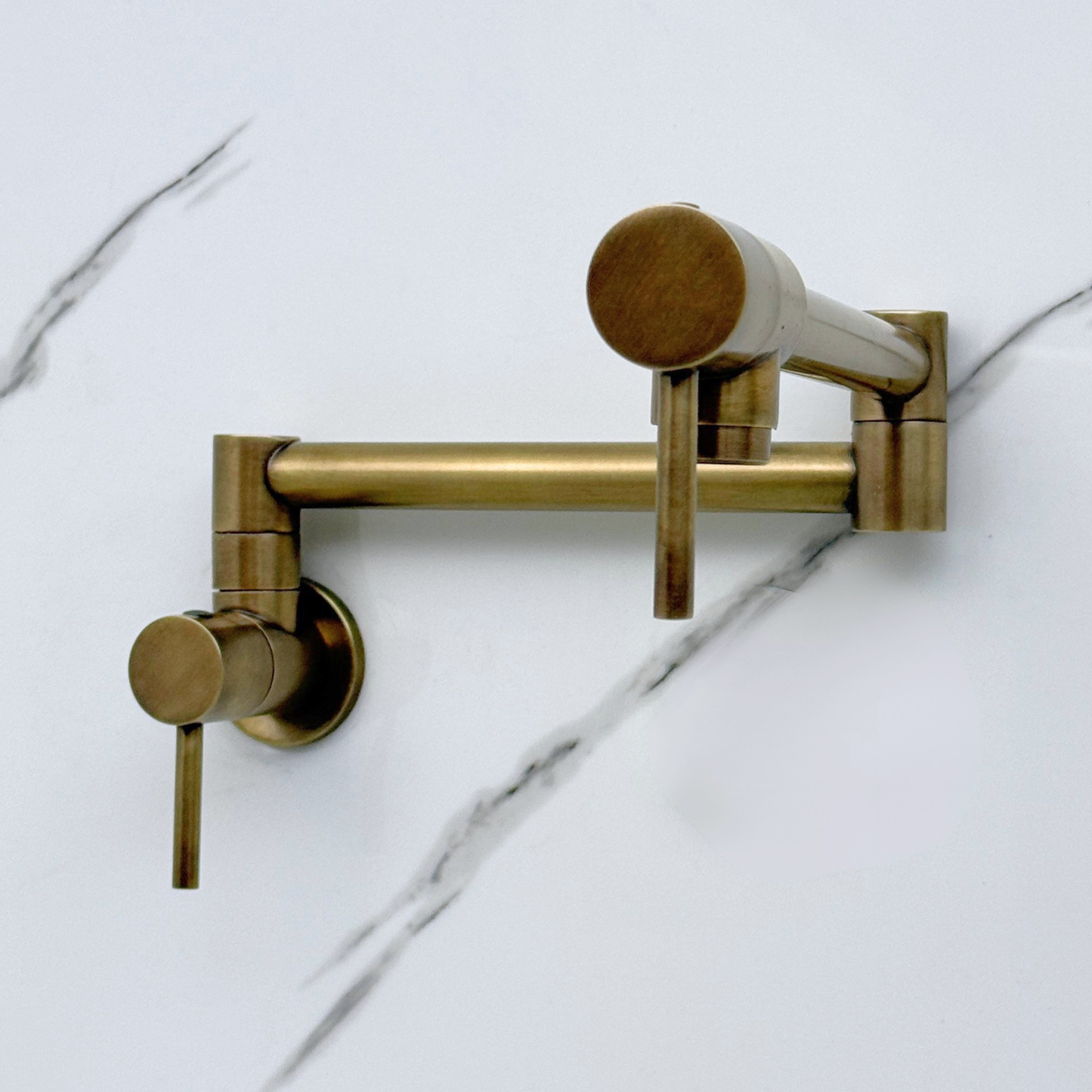 Oil Rubbed Bronze Pot Filler, Wall Mount Kitchen Faucet
