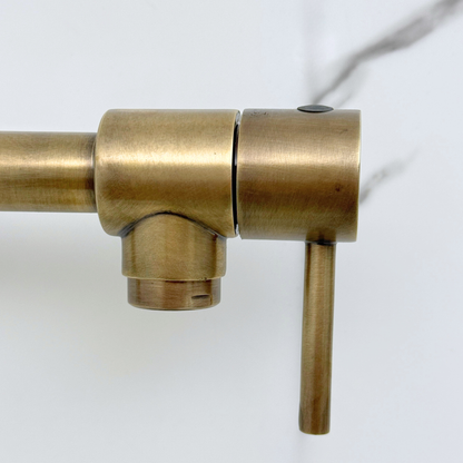 Oil Rubbed Bronze Pot Filler, Wall Mount Kitchen Faucet