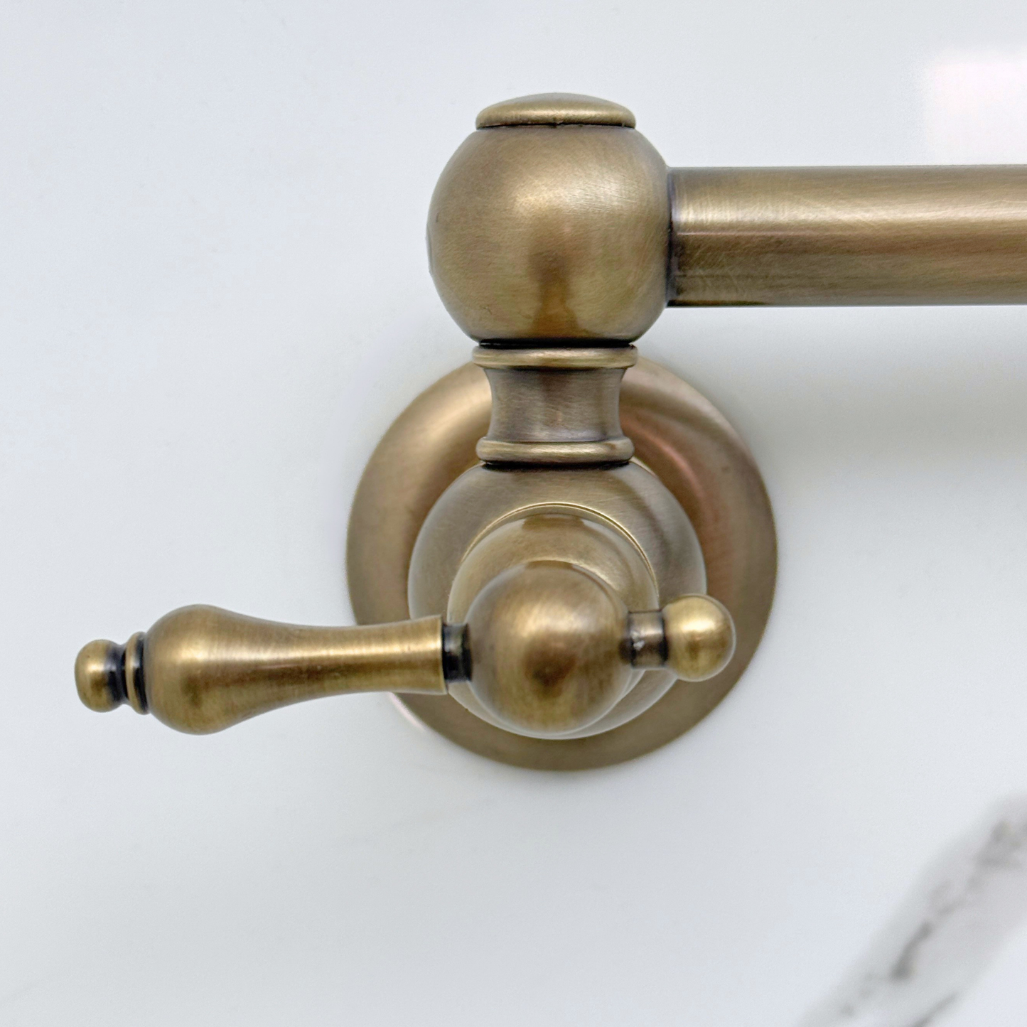 Oil Rubbed Bronze Pot Filler, Wall Mount Kitchen Faucet