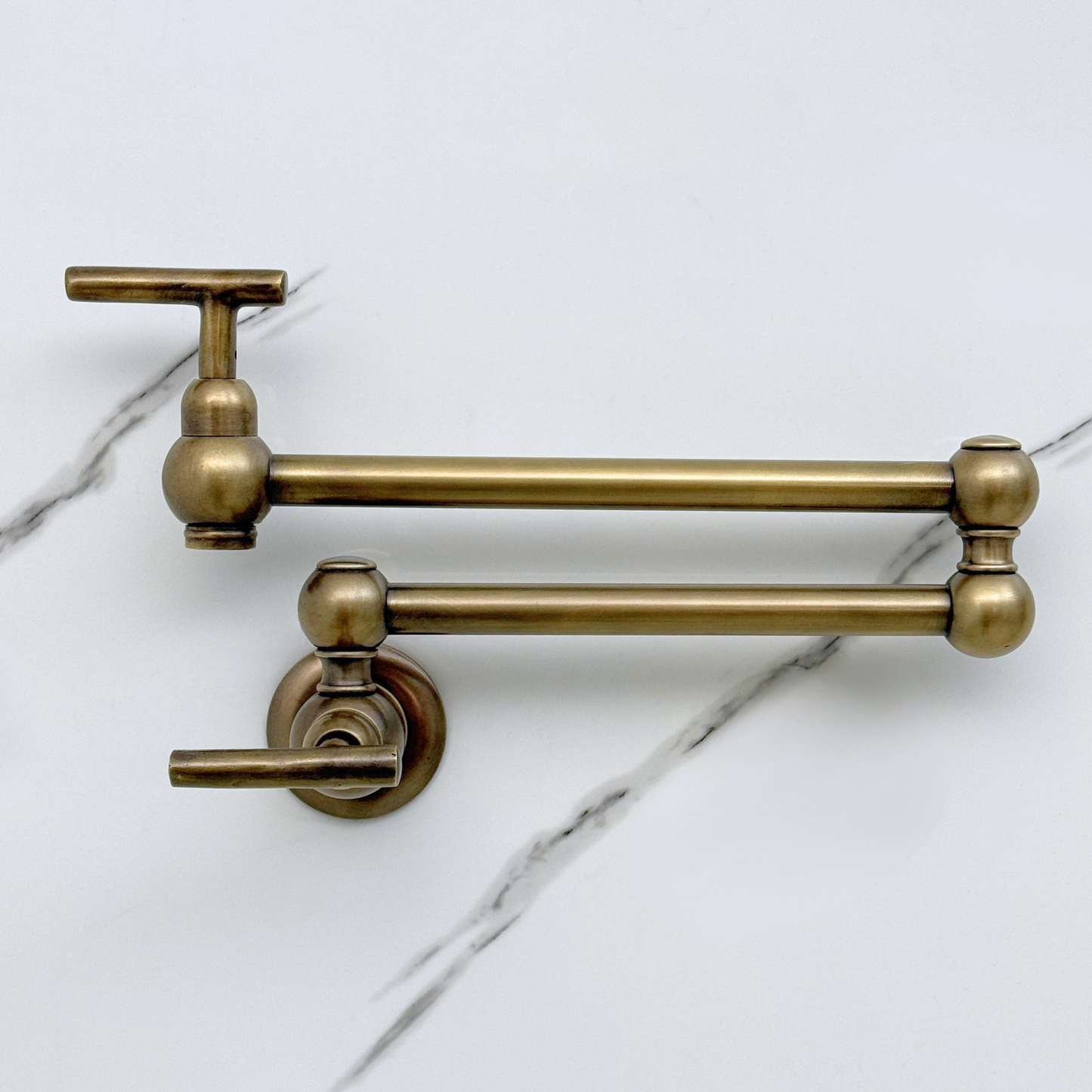 Oil Rubbed Bronze Pot Filler, Wall Mount Kitchen Faucet