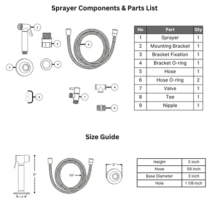 Polished Nickel Kitchen Side Sprayer
