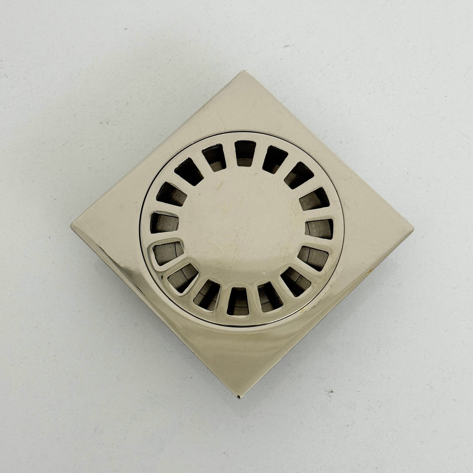 Polished Nickel Shower Drain