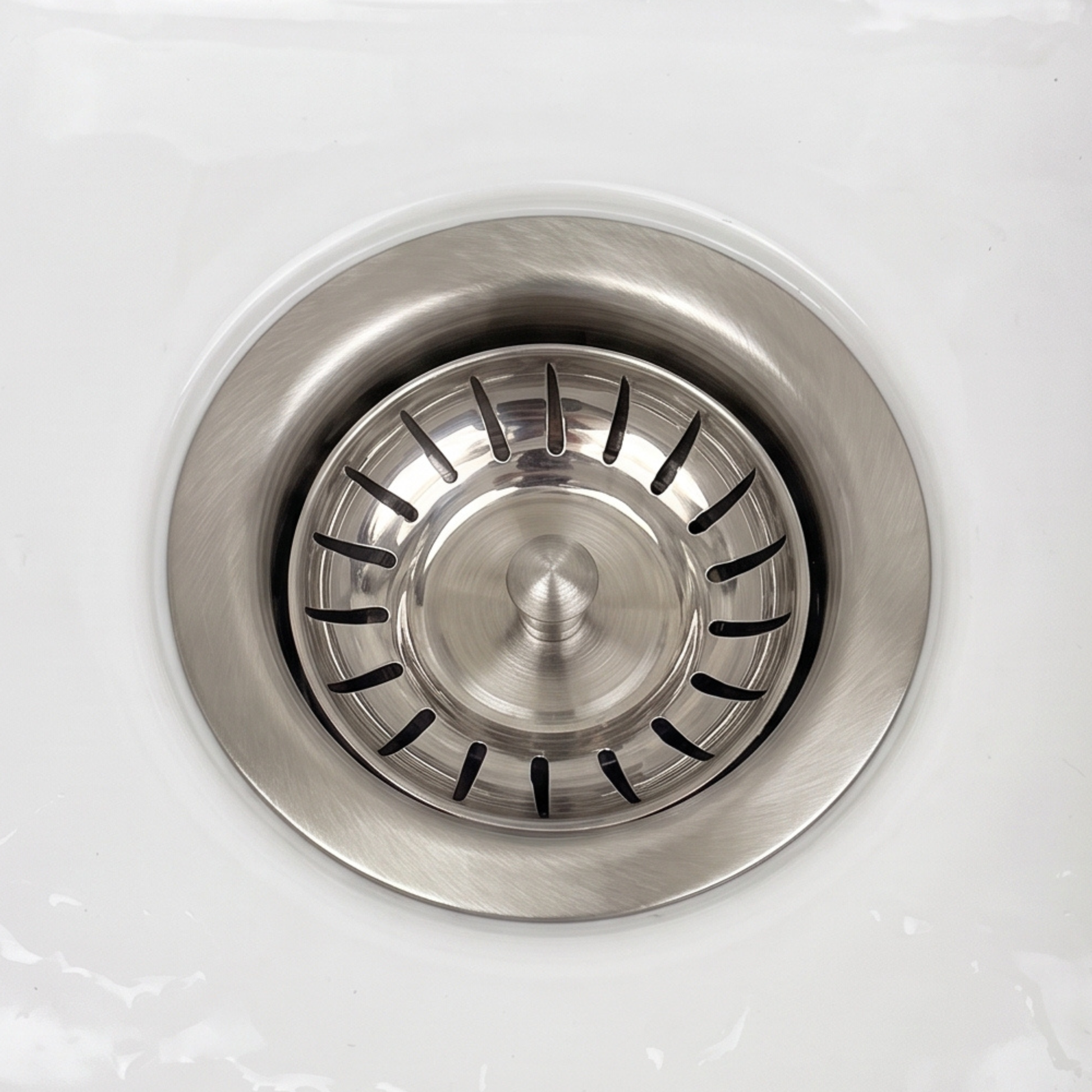 Polished Nickel Sink Strainer