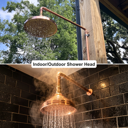 Aura - Copper Rain Shower Head