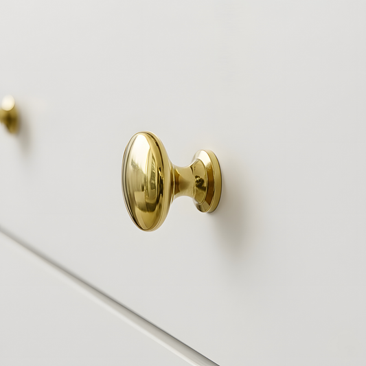 Unlacquered Brass Ball Cabinet Knob, Solid Brass Cabinets Knob, Brass Drawers Knob