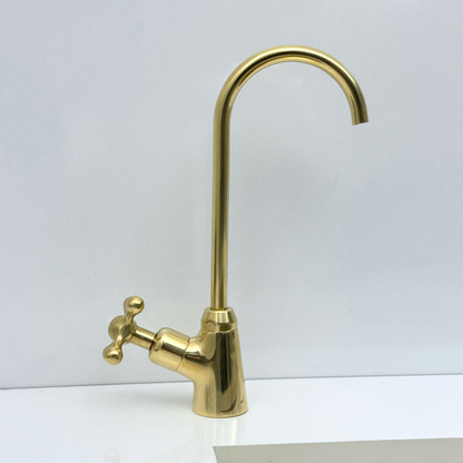 Unlacquered Brass Cold Water Faucet