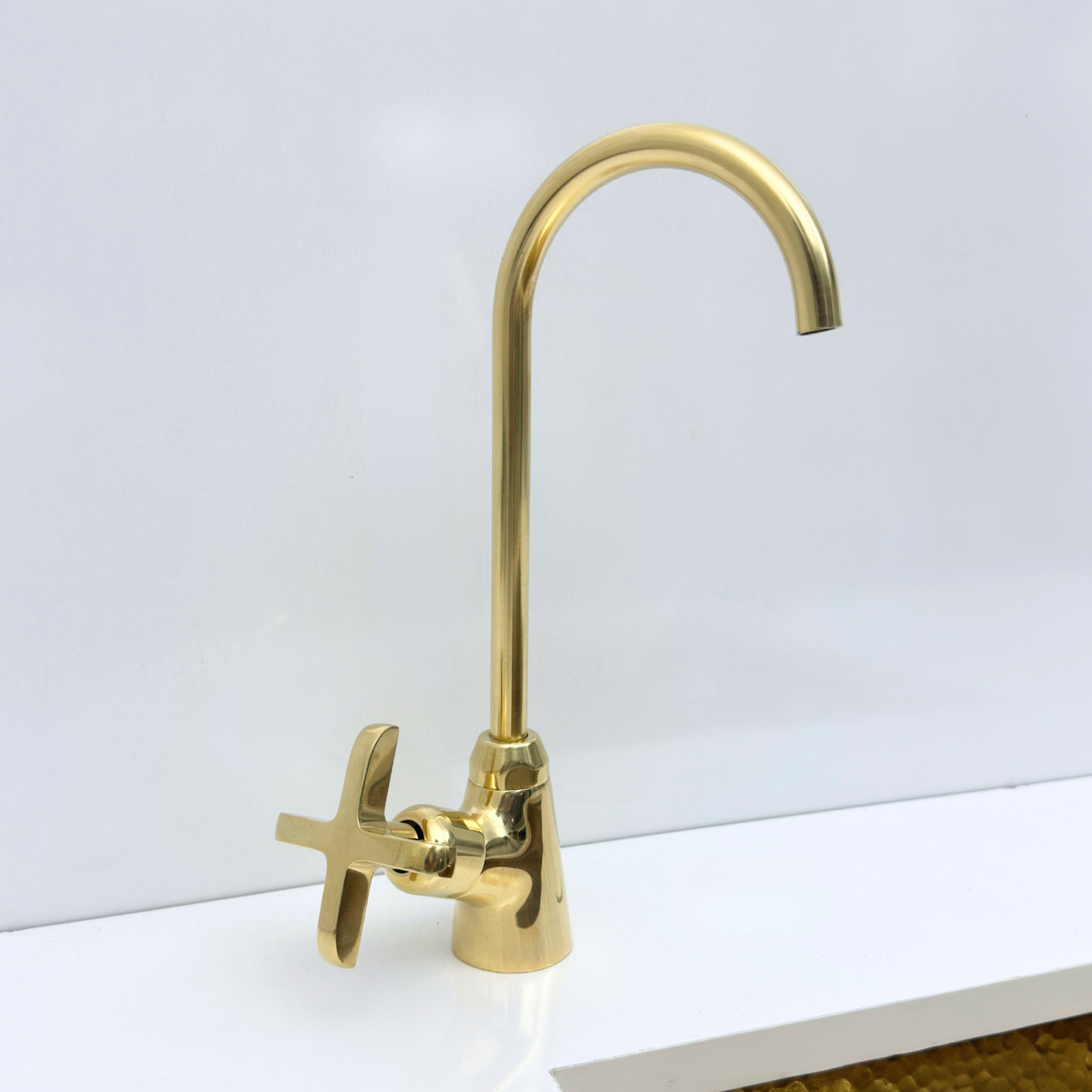 Unlacquered Brass Cold Water Faucet