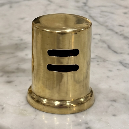 Unlacquered Brass Dishwasher Air Gap Cover