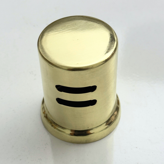 Unlacquered Brass Dishwasher Air Gap Cover