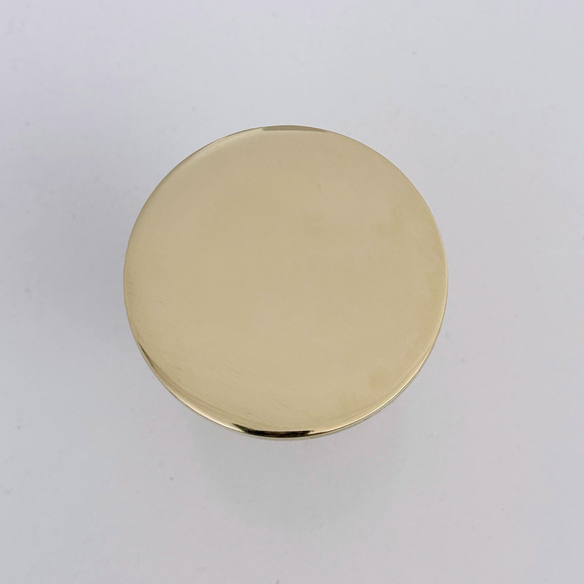 Unlacquered Brass Sink Hole Cover