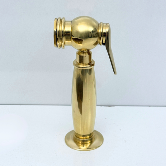 Unlacquered Brass Kitchen Side Sprayer - image 2