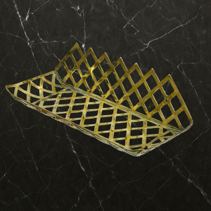 Unlacquered Brass Wall Shelf, Solid Brass Bathroom Shelf, Brass Soap Holder, Bathroom Brass Accessories