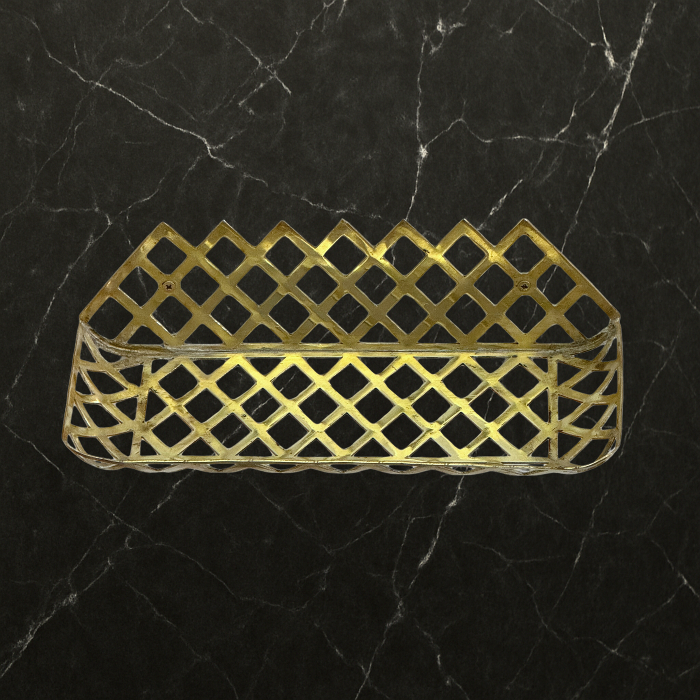 Unlacquered Brass Wall Shelf, Solid Brass Bathroom Shelf, Brass Soap Holder, Bathroom Brass Accessories
