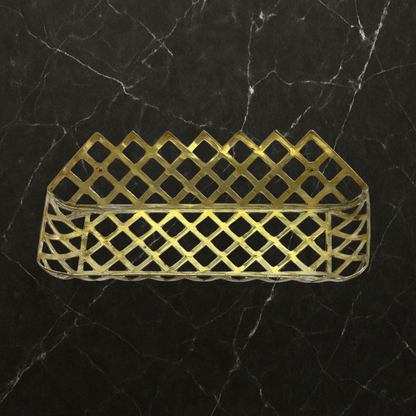 Unlacquered Brass Wall Shelf, Solid Brass Bathroom Shelf, Brass Soap Holder, Bathroom Brass Accessories
