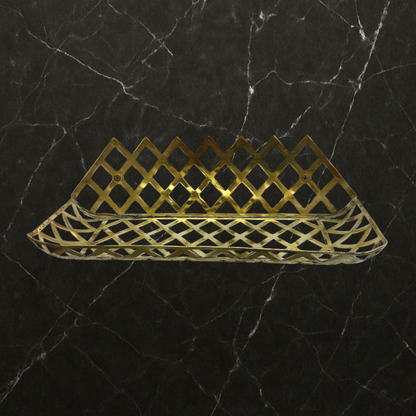 Unlacquered Brass Wall Shelf, Solid Brass Bathroom Shelf, Brass Soap Holder, Bathroom Brass Accessories