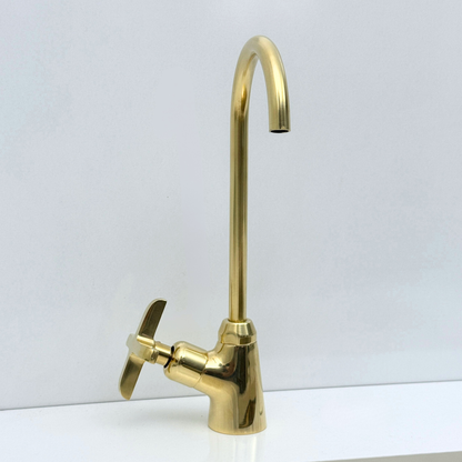 Unlacquered Brass Cold Water Faucet