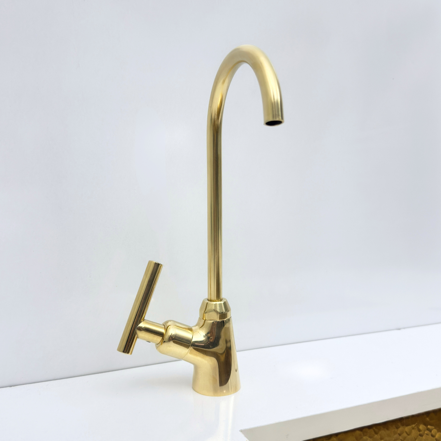 Unlacquered Brass Cold Water Faucet